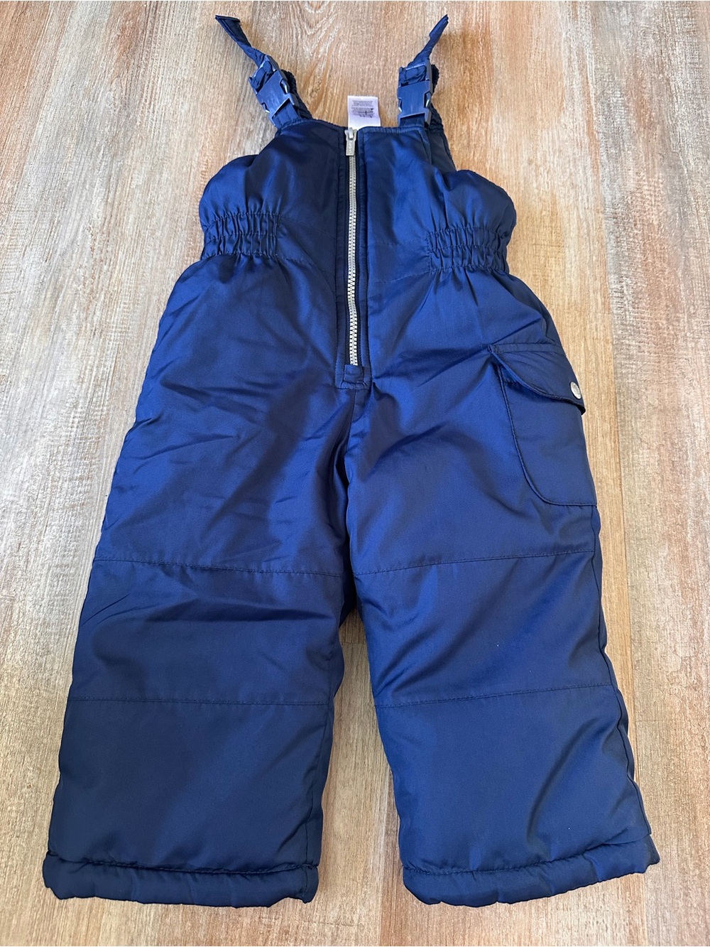 Kids Navy Blue Snow Pants